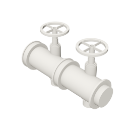 Valsir Pexal EASY 2-way modular manifold for domestic cold water distribution
