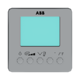 ABB Room Temperature Controller FanCoil with Display